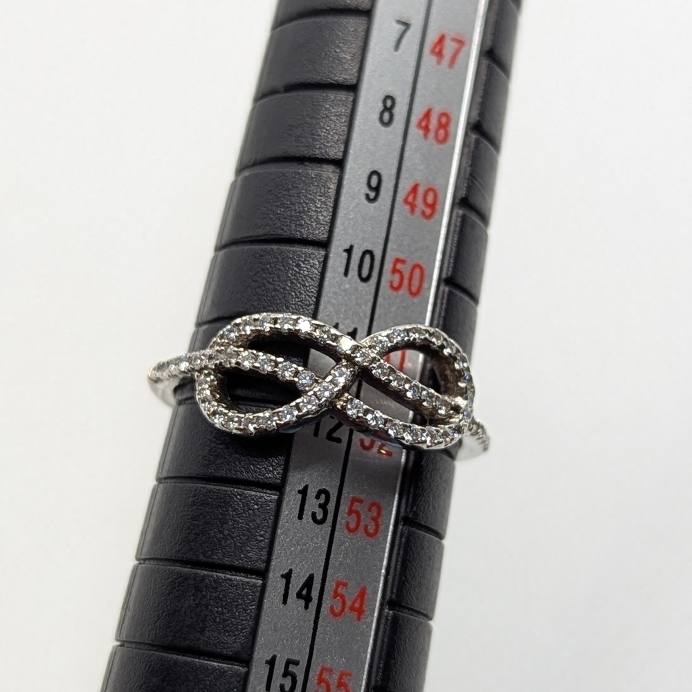 Silver Infinity Ring - Picture 4 of 4